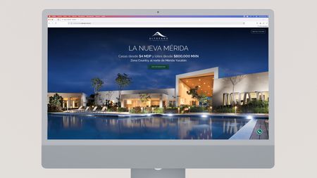 Diseño y desarrollo de una landing page para las campañas publicitarias de Altozano Mérida
