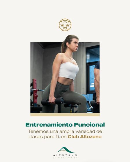 Publicación sobre la clase de entrenamiento funcional en el Club Altozano