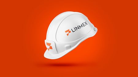 Diseño de casco de constructor para Linmex